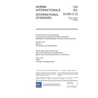 IEC 61300-2-22 Ed. 2.0 b:2007