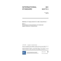 IEC 62273-1 Ed. 1.0 en:2007