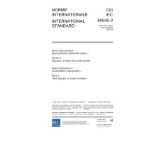 IEC 60645-3 Ed. 2.0 b:2007