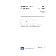 IEC 61156-6 Ed. 2.0 en:2007