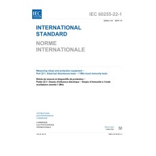 IEC 60255-22-1 Ed. 3.0 b:2007