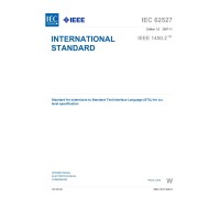 IEC 62527 Ed. 1.0 en:2007