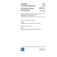 IEC 60825-1 Ed. 2.0 b:2007