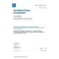 IEC 62058-31 Ed. 1.0 b:2008