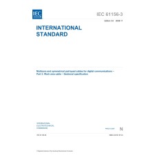 IEC 61156-3 Ed. 3.0 en:2008