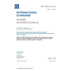 IEC 60332-3-24 Ed. 1.1 b:2009