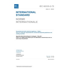 IEC 60335-2-75 Ed. 2.2 b:2009