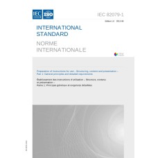 IEC 82079-1 Ed. 1.0 b:2012