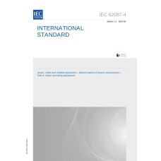 IEC 62087-4 Ed. 1.0 en:2015