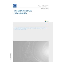 IEC 62087-5 Ed. 1.0 en:2015