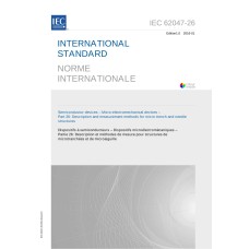 IEC 62047-26 Ed. 1.0 b:2016