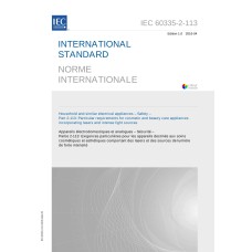 IEC 60335-2-113 Ed. 1.0 b:2016