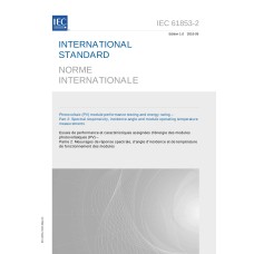 IEC 61853-2 Ed. 1.0 b:2016