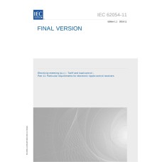 IEC 62054-11 Ed. 1.1 en:2016