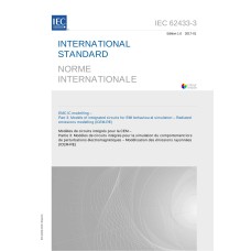 IEC 62433-3 Ed. 1.0 b:2017