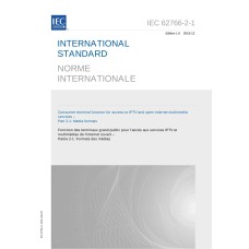 IEC 62766-2-1 Ed. 1.0 b:2016