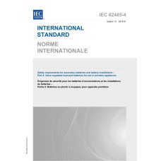 IEC 62485-4 Ed. 1.0 b:2015