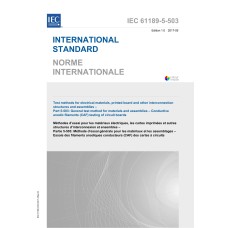 IEC 61189-5-503 Ed. 1.0 b:2017