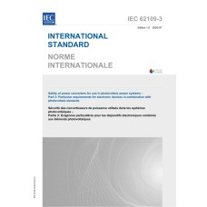 IEC 62109-3 Ed. 1.0 b:2020