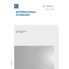 IEC 60958-1 Ed. 4.0 en:2021