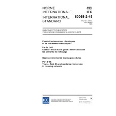 IEC 60068-2-45 Ed. 1.0 b:1980