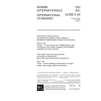 IEC 61300-2-40 Ed. 1.0 b:2000