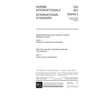 IEC 60243-1 Ed. 2.0 b:1998