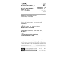 IEC 61558-2-17 Ed. 1.0 b:1997