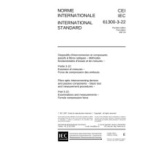 IEC 61300-3-22 Ed. 1.0 b:1997