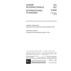 IEC 61866 Ed. 1.0 b:1997