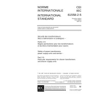 IEC 61558-2-5 Ed. 1.0 b:1997