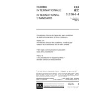 IEC 61280-2-4 Ed. 1.0 b:1998