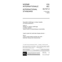 IEC 61747-4 Ed. 1.0 b:1998