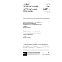 IEC 60917-1 Ed. 1.0 b:1998