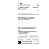 IEC 60835-2-4 Ed. 1.1 b:1998