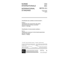 IEC 60721-3-1 Ed. 2.0 b:1997