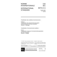 IEC 60721-3-1 Ed. 2.0 b:1997