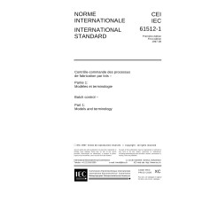 IEC 61512-1 Ed. 1.0 b:1997