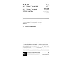 IEC 60059 Ed. 2.0 b:1999