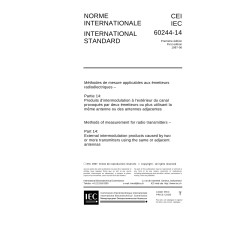 IEC 60244-14 Ed. 1.0 b:1997