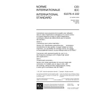 IEC 61076-4-102 Ed. 1.0 b:1997