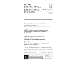 IEC 61300-2-24 Ed. 1.0 b:1999