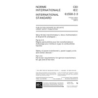 IEC 61558-2-3 Ed. 1.0 b:1999