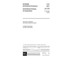 IEC 61725 Ed. 1.0 b:1997