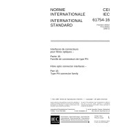 IEC 61754-16 Ed. 1.0 b:1999