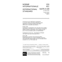 IEC 61076-3-100 Ed. 1.0 b:1999