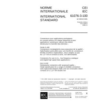 IEC 61076-3-100 Ed. 1.0 b:1999