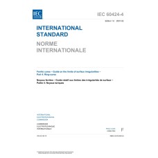 IEC 60424-4 Ed. 1.0 b:2001