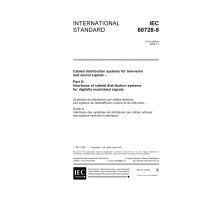 IEC 60728-9 Ed. 1.0 en:2000