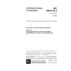 IEC 60874-10-3 Ed. 1.0 en:1997